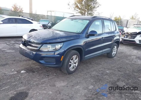 2016 Volkswagen Tiguan R-Line/S/Se/Sel из США, поврежденный, VIN WVGAV7AX0GWB78006